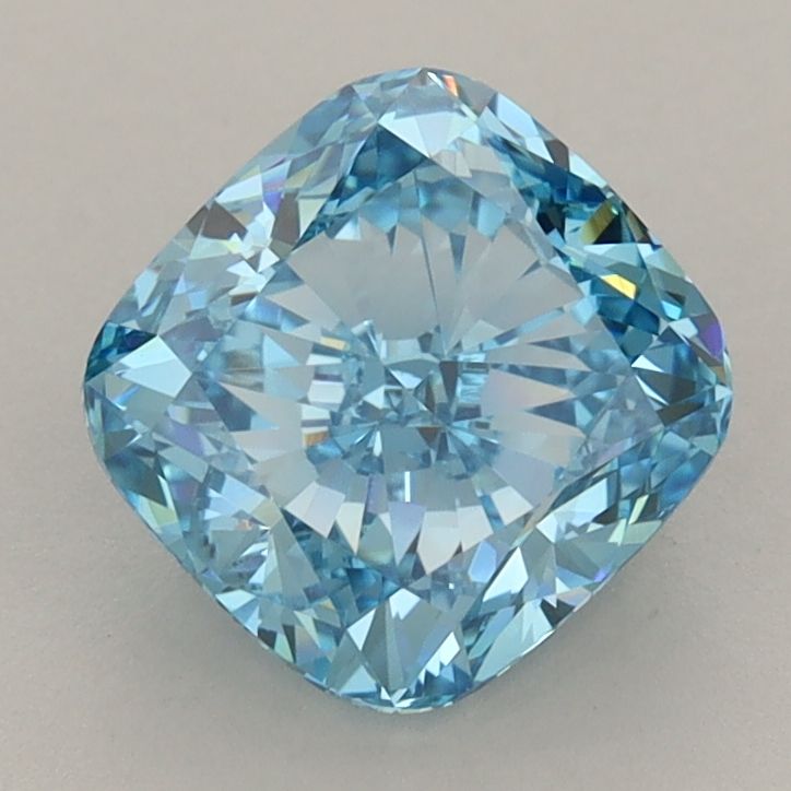 Cushion Fancy Vivid Blue Lab-grown Diamond 2.06ct VVS2 loose diamond