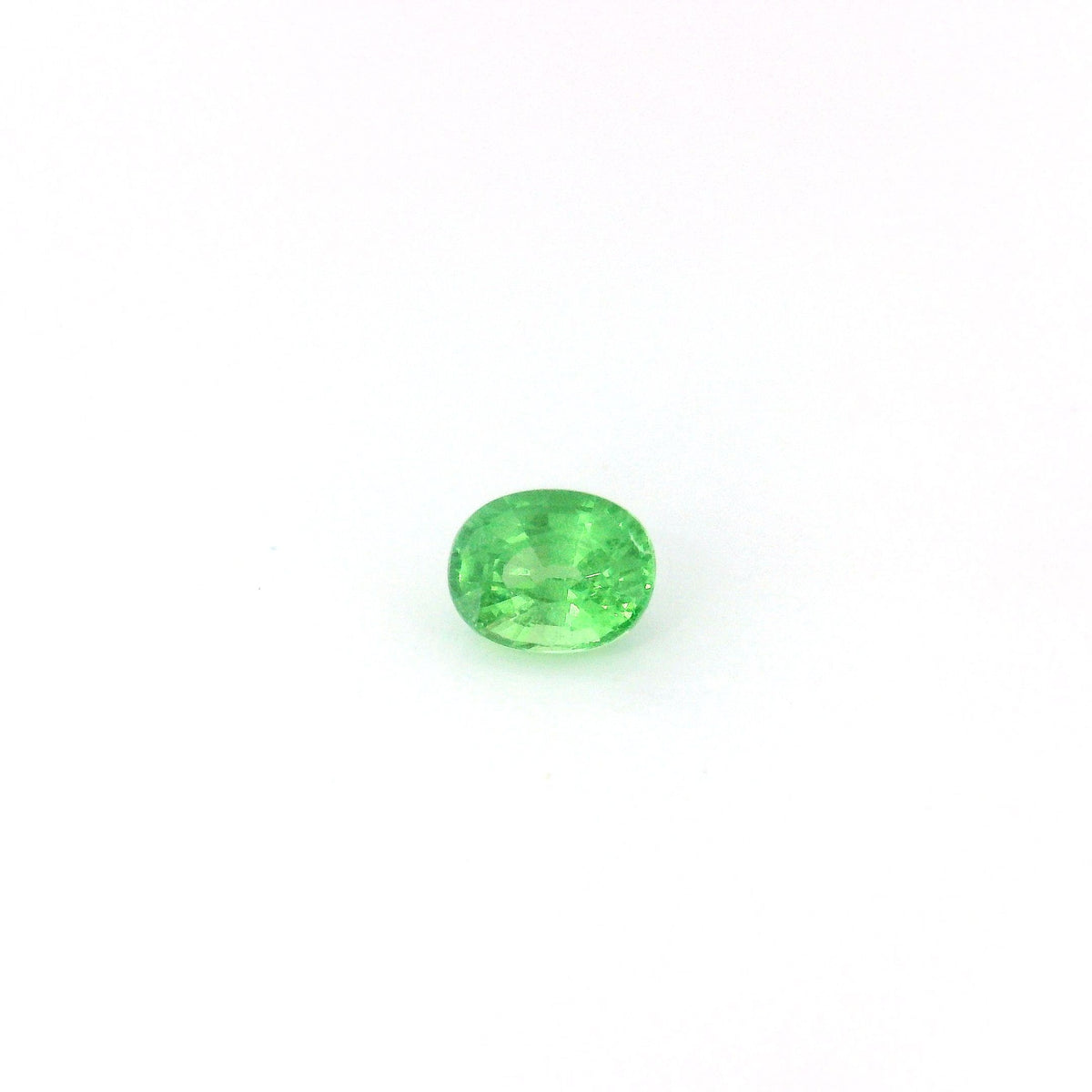 Oval Green Garnet 0.44ct loose gemstone