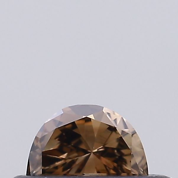 Half Moon Fancy Brown Natural Diamond 0.15ct VS1 loose diamond