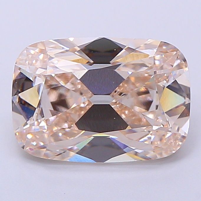 Cushion Fancy Light Brown Lab-grown Diamond 3.04ct VS1 loose diamond