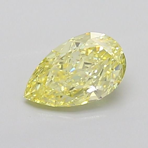 Pear Fancy Intense Yellow Lab-grown Diamond 1.05ct VS1 loose diamond