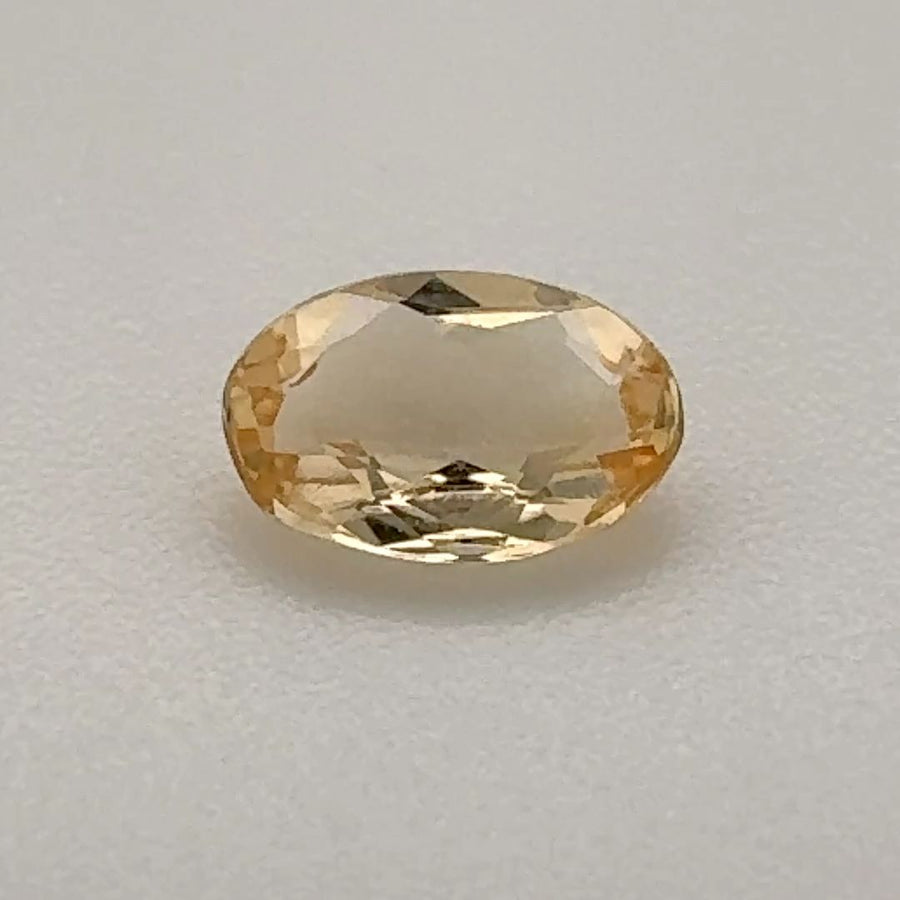 Oval Yellow Topaz 0.43ct loose gemstone