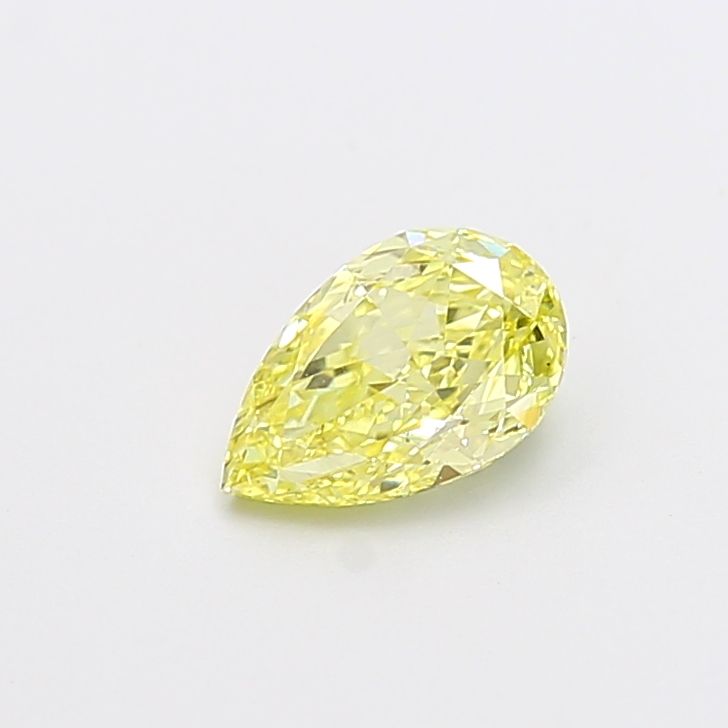 Pear Fancy Intense Yellow Lab-grown Diamond 1.01ct VS2 loose diamond
