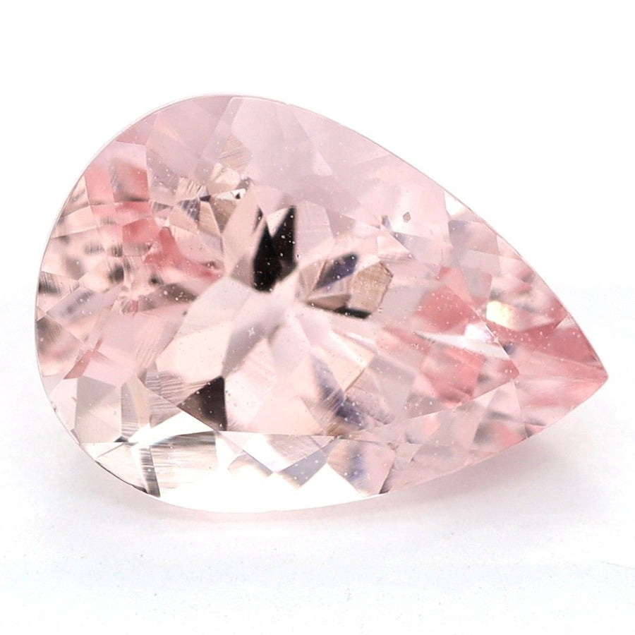 Pear Pink Morganite 1.74ct loose gemstone