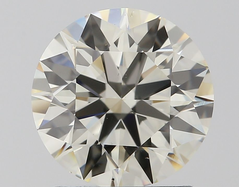 Round Natural Diamond 1.58ct J VS2