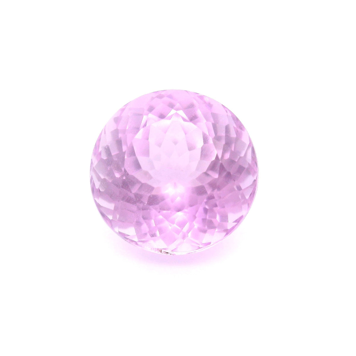 Round Pink Kunzite 7.14ct loose gemstone