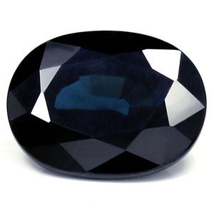 Cushion Blue Sapphire 3.31ct loose gemstone