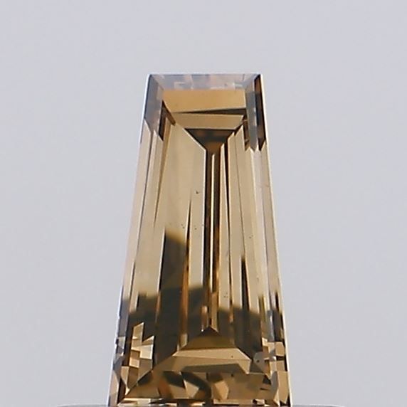 Tapered Baguette Fancy Brown Natural Diamond 0.27ct SI1 loose diamond