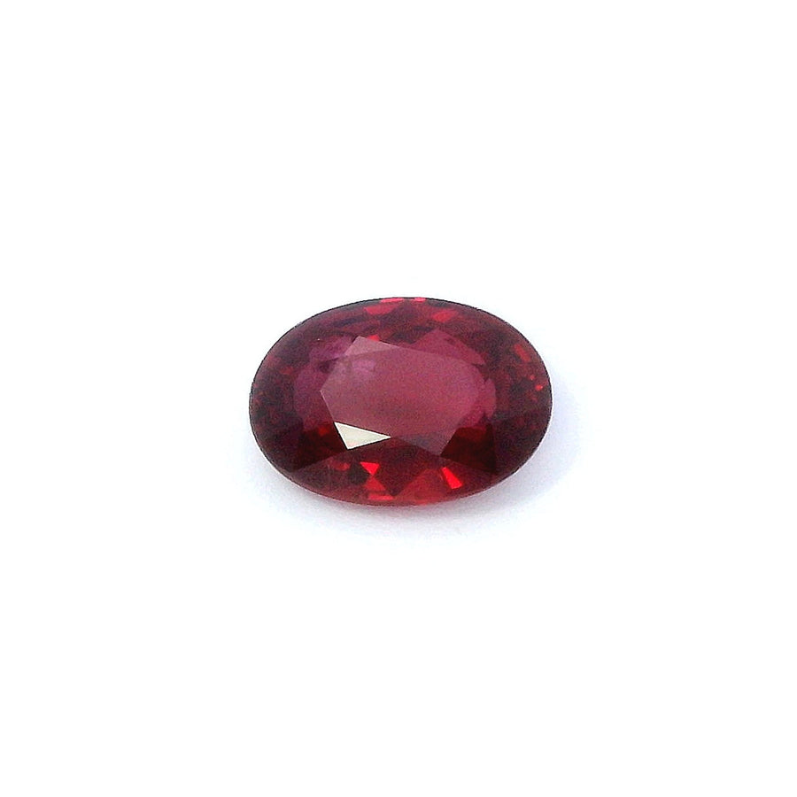 Oval Red Ruby 1.5ct loose gemstone