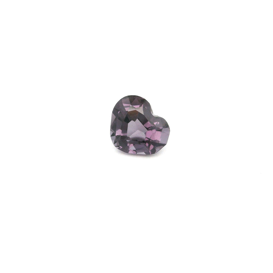Heart Purple Spinel 0.9ct loose gemstone
