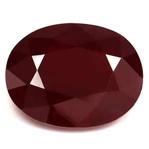 Oval Red Ruby 3.63ct loose gemstone