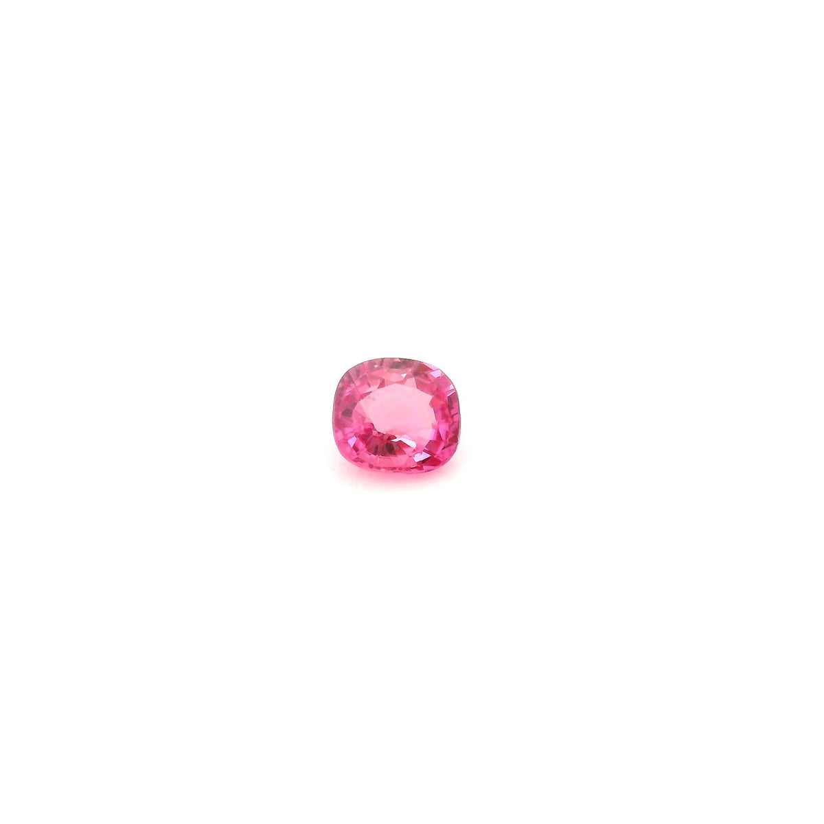 Cushion Red Ruby 0.45ct loose gemstone