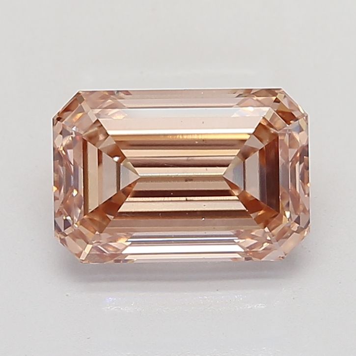 Emerald Champagne Lab-grown Diamond 5.01ct VS1 loose diamond
