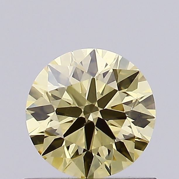 Round Fancy Light Yellow Lab-grown Diamond 0.94ct VVS2 loose diamond