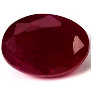 Oval Red Ruby 2.25ct loose gemstone