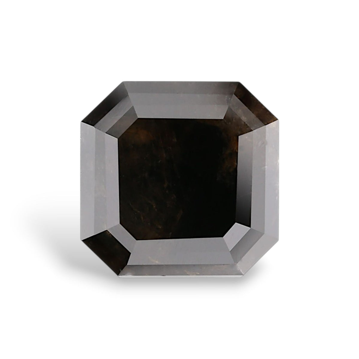 Square Emerald Fancy Black Natural Diamond 3.1ct VVS2 loose diamond