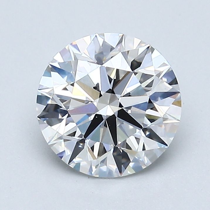 Round Natural Diamond 1.55ct D VVS2