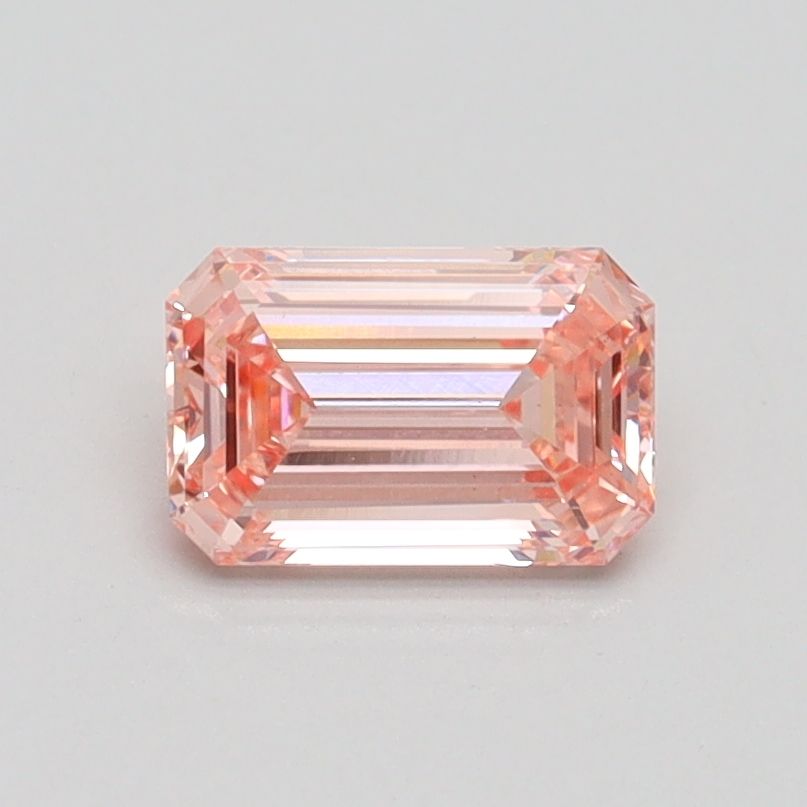 Emerald Fancy Intense Pink Lab-grown Diamond 0.74ct VS1 loose diamond