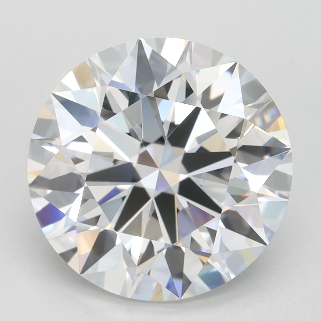 Round Lab-Grown Diamond 3.74ct D IF