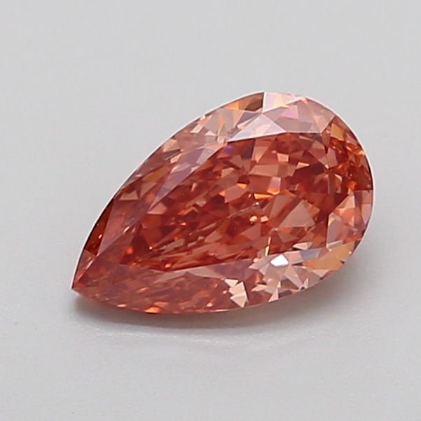 Pear Fancy Brown Lab-grown Diamond 1.02ct VS1 loose diamond