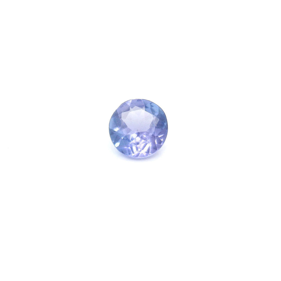 Round Blue Tanzanite 0.6ct loose gemstone