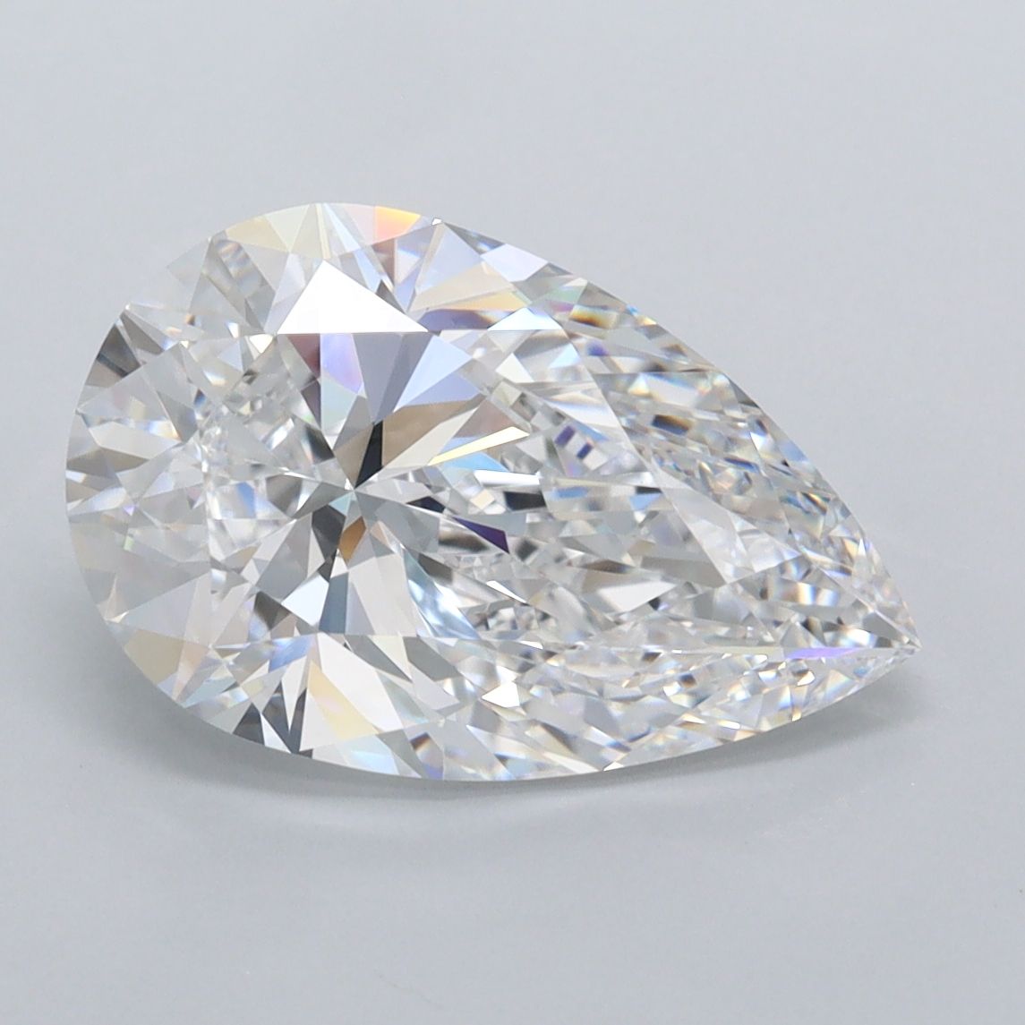 Pear Lab-Grown Diamond 3.50ct D FL