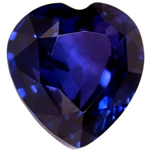 Heart Blue Sapphire 2.55ct loose gemstone