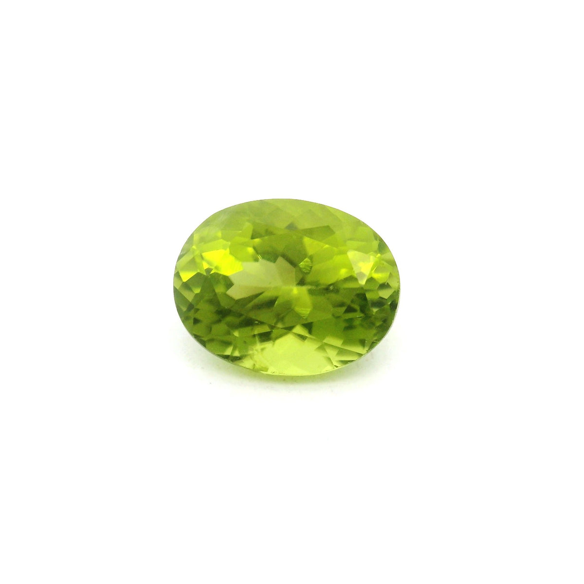 Oval Green Peridot 2.65ct loose gemstone