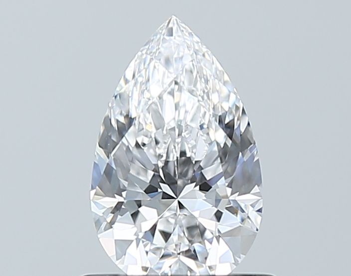 Pear Natural Diamond 0.73ct D VS2