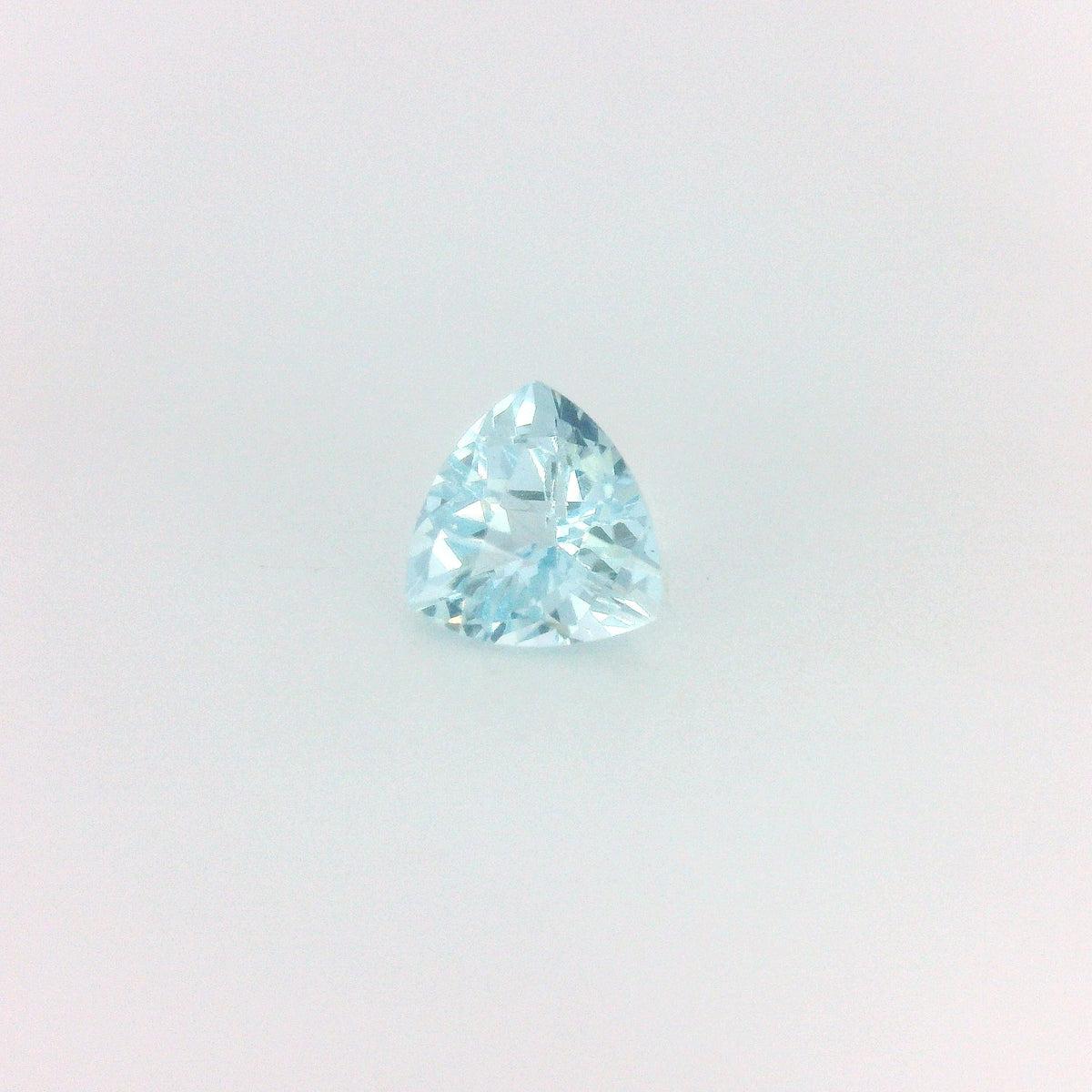 Triangular Blue Aquamarine 0.8ct loose gemstone
