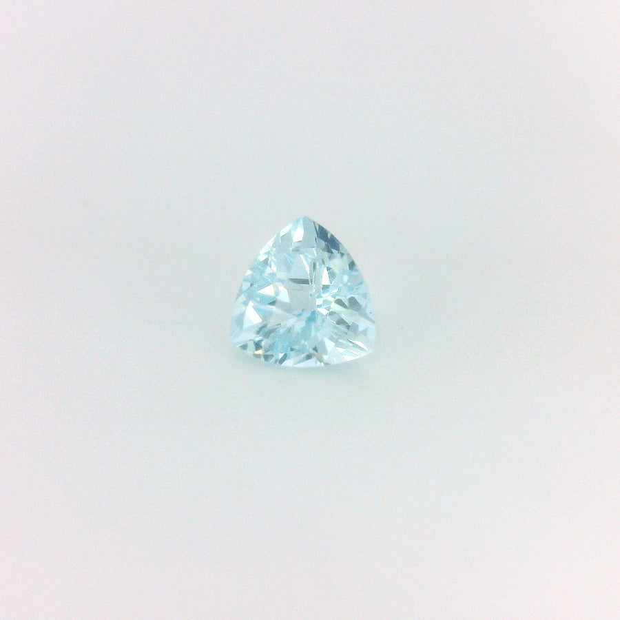 Triangular Blue Aquamarine 0.8ct loose gemstone