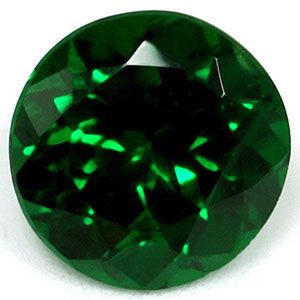 Round Green Garnet 0.83ct loose gemstone