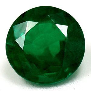 Round Green Emerald 1.8ct loose gemstone