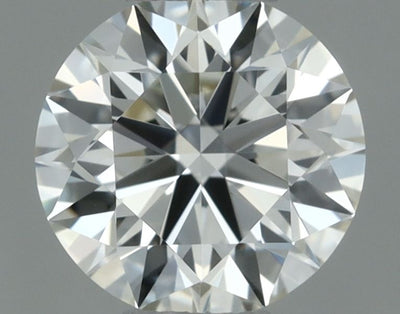Round Natural Diamond 0.38ct H VS1