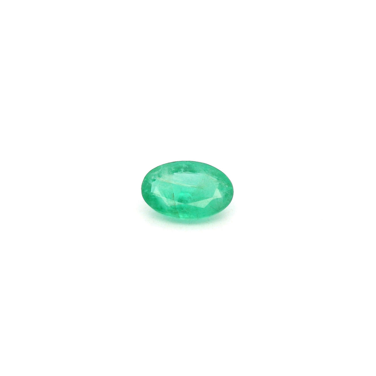 Oval Green Emerald 0.43ct loose gemstone