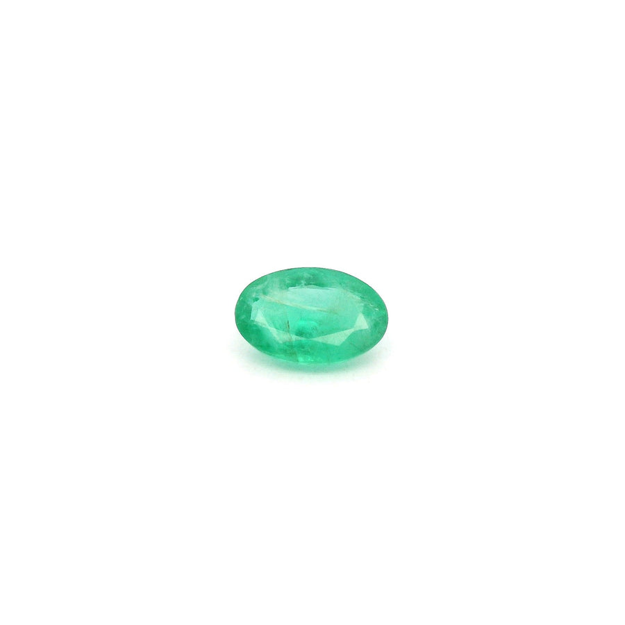 Oval Green Emerald 0.43ct loose gemstone