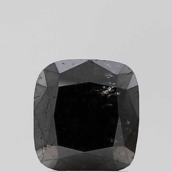 Cushion Black Natural Diamond 1.6ct VS2 loose diamond