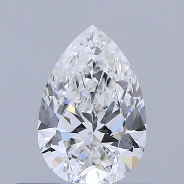 Pear Natural Diamond 0.32ct E VVS2