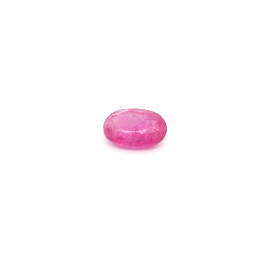 Oval Red Ruby 0.52ct loose gemstone