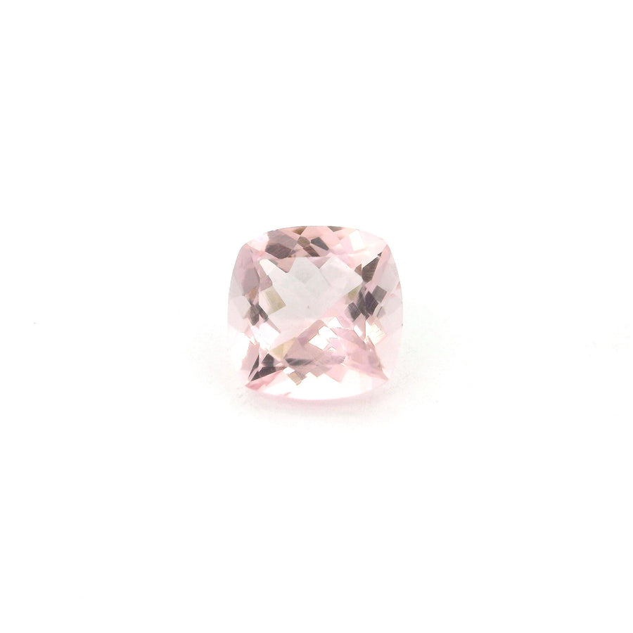 Cushion Pink Morganite 1.92ct loose gemstone