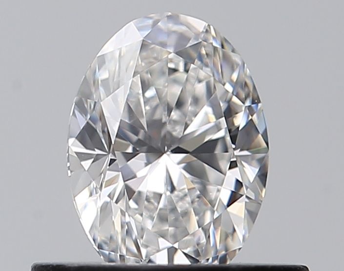 Oval Natural Diamond 0.50ct D VVS2