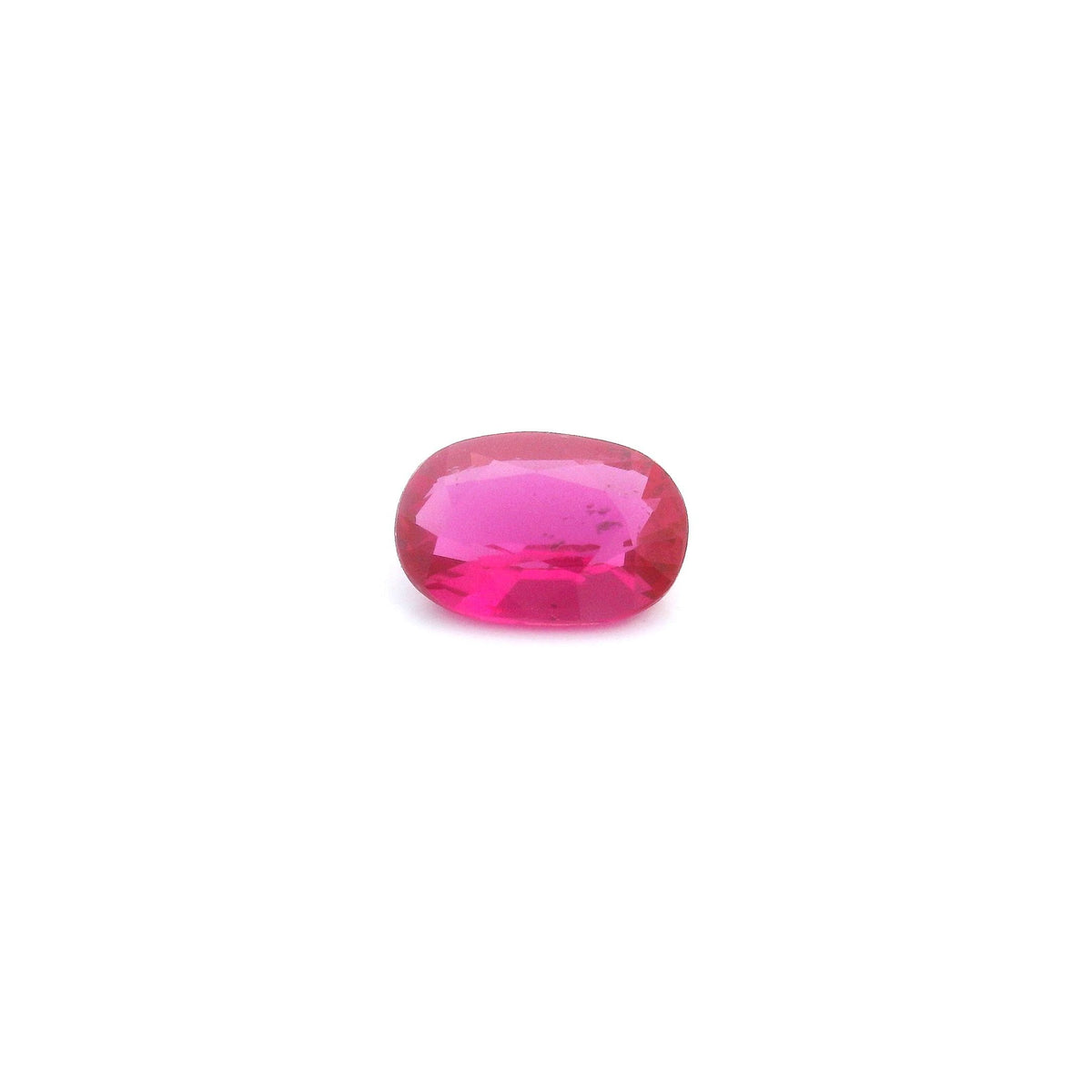 Oval Red Ruby 0.76ct loose gemstone