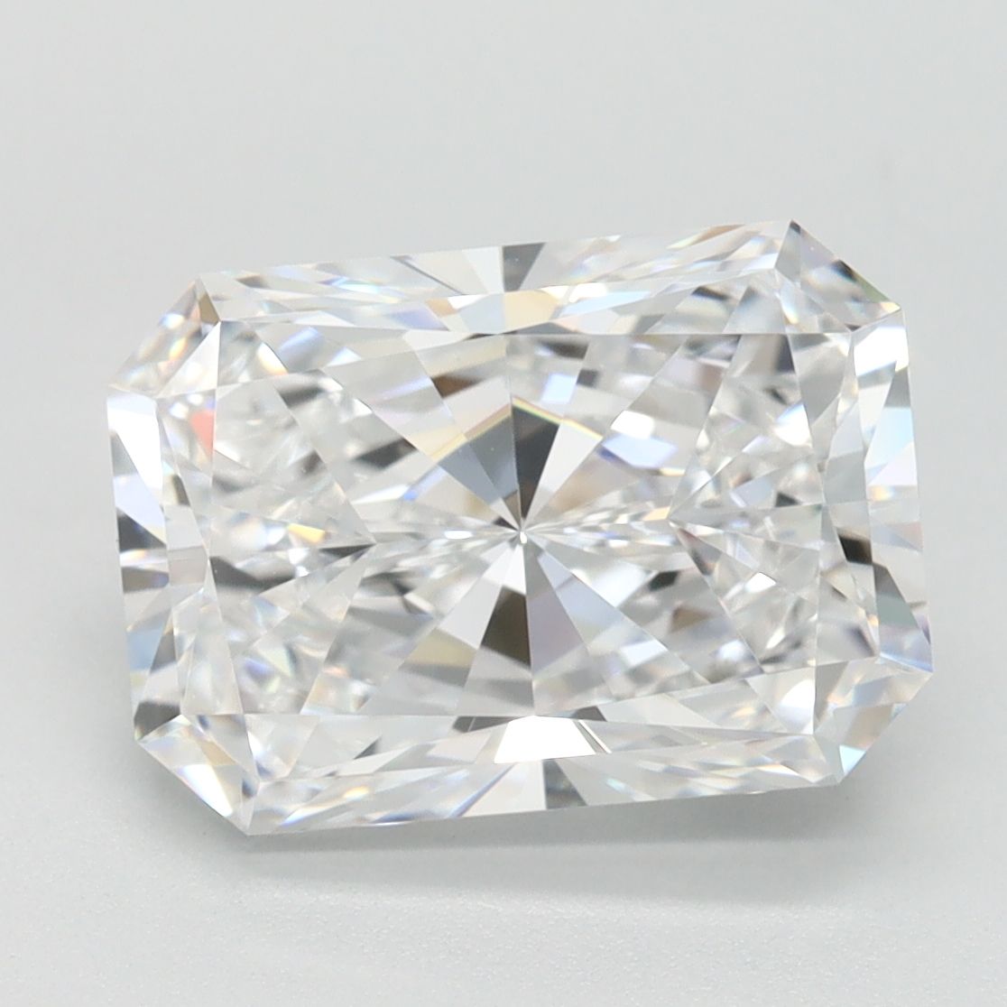 Radiant Lab-Grown Diamond 3.44ct D IF