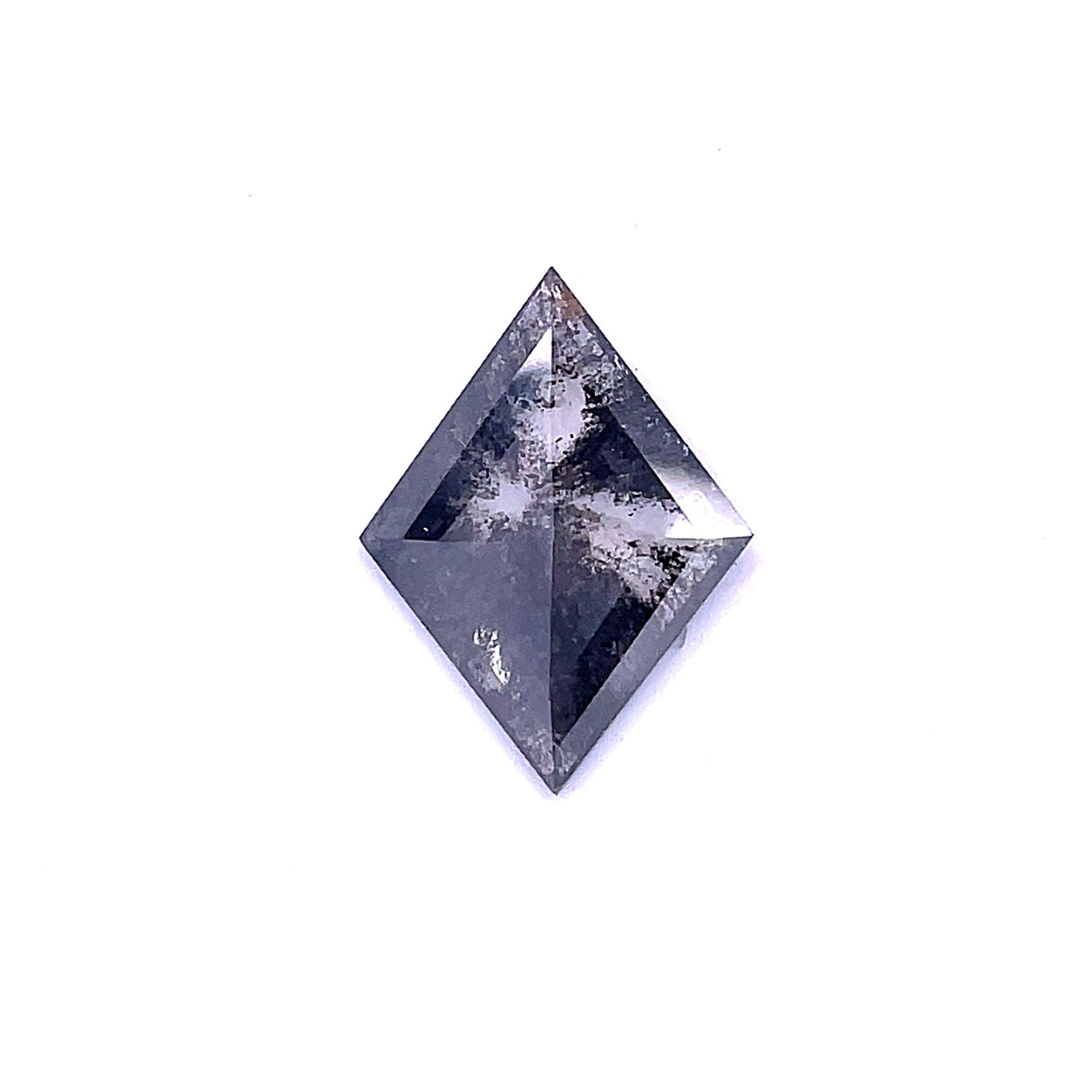 Lozenge Salt And Pepper Natural Diamond 4.02ct loose diamond