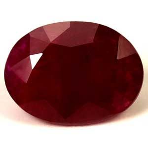 Oval Red Ruby 3.25ct loose gemstone