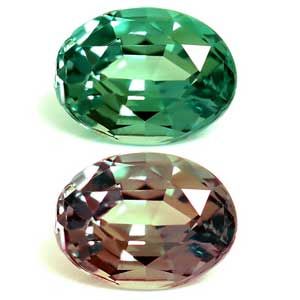 Oval Green Alexandrite 0.28ct loose gemstone