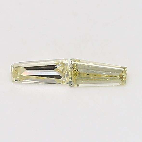 Tapered Baguette Fancy Yellow Natural Diamond 0.16ct VS2 loose diamond