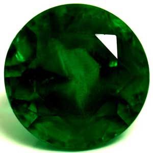 Round Green Emerald 1.74ct loose gemstone