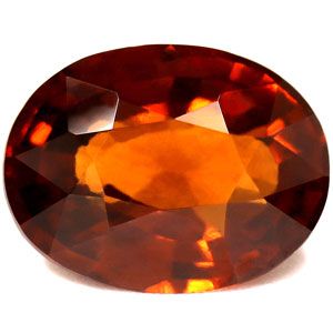 Oval Orange Garnet 8.5ct loose gemstone