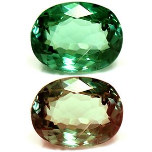 Oval Green Alexandrite 0.83ct loose gemstone